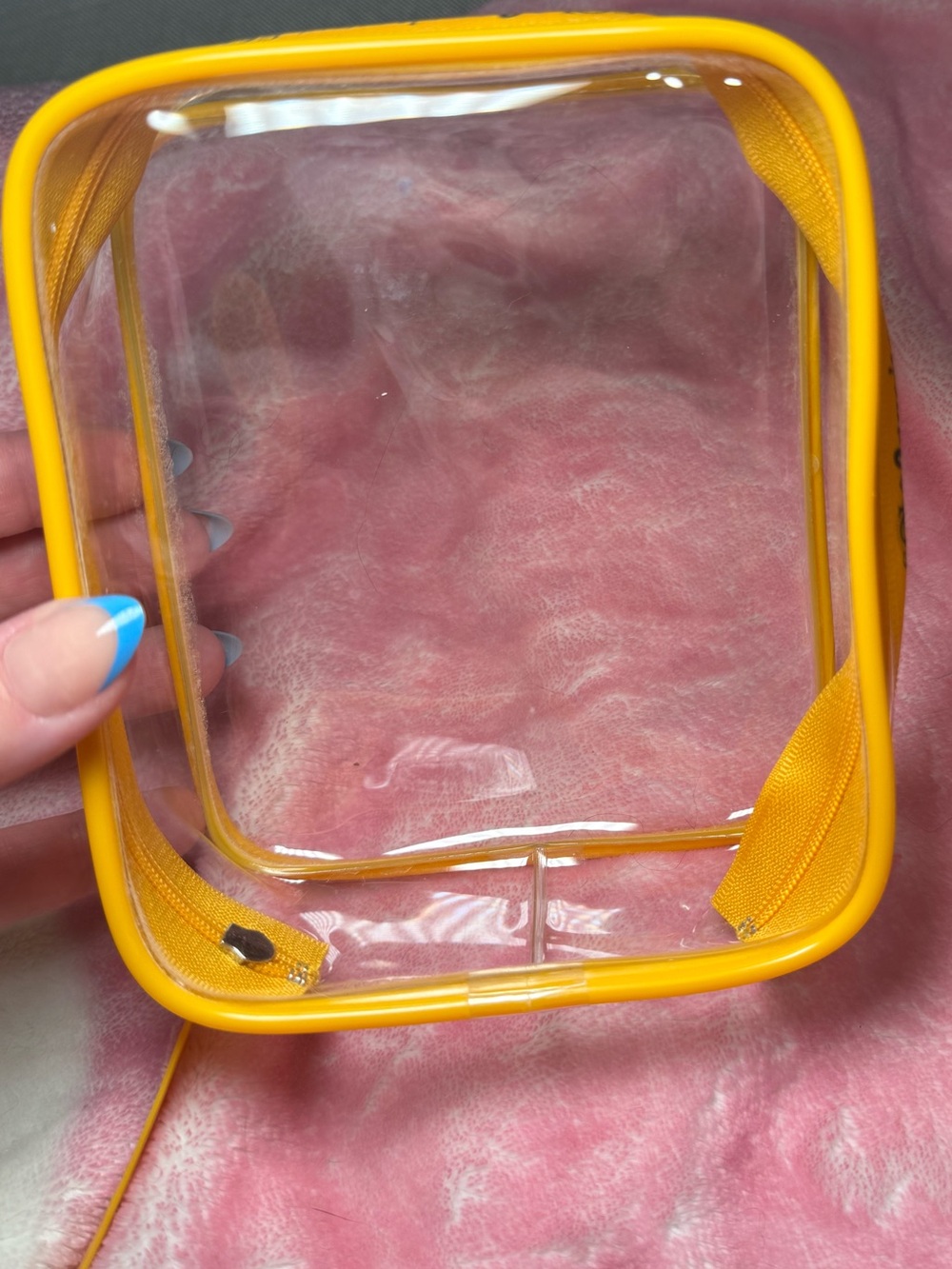 Clear Sol de Janeiro Zippered Pouch